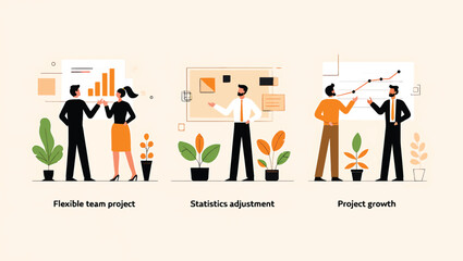 Boosting Project Growth Teamwork, Statistics, and Flexible Strategies