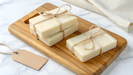 Elegant Gift Box with Golden Ribbon &ndash; Luxury Present Packaging for Celebration and Festive Occasions