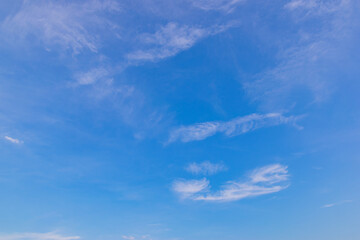 青空に漂う