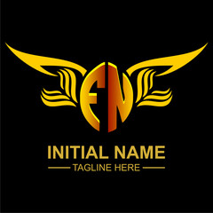 FN Golden Wing Emblem Logo