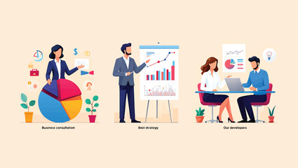 Business Strategy, Consultation, and Development A Visual Guide