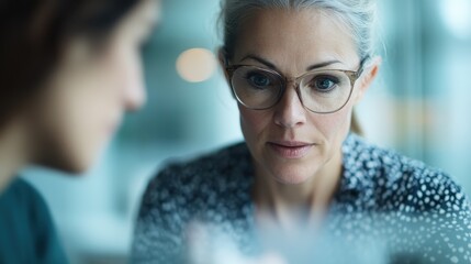 A focused woman is deeply immersed in thought, displaying introspection and contemplation in a modern setting, highlighting the importance of connection and communication.