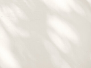 Soft Shadows on a Textured Beige Wall Surface