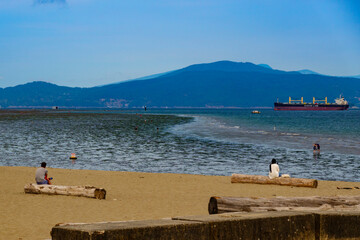 Obraz premium Spanish Banks, Vancouver, British Columbia, Canada.