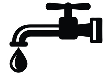 water supply aid vector icon
