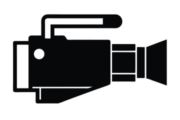 streaming camera vector icon