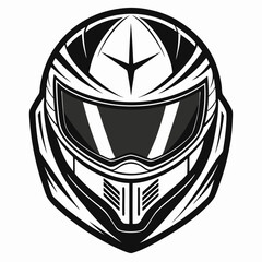 black and white shield