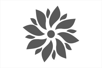 abstract flower vector illustration