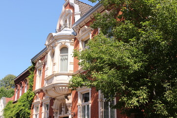 Blick in die Altstadt von Recklinghausen im Ruhrgebiet