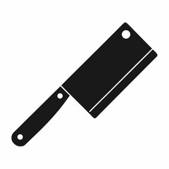 knife on a white background