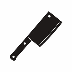 knife on a white background