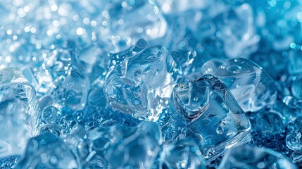 blue ice background, abstract ice background, aqua blue background