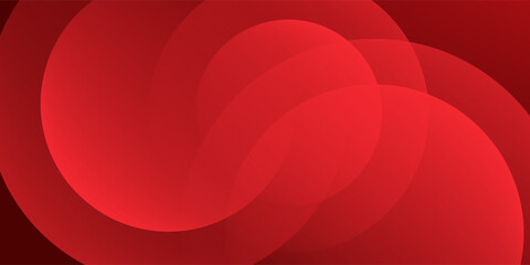 Red abstract background. Dynamic shapes composition. Eps10 vector