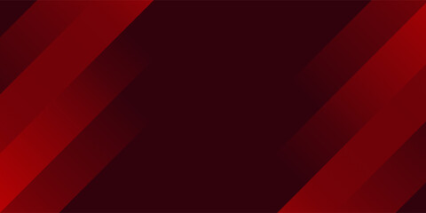 Fototapeta premium Abstract red geometric background. Dynamic shapes composition. Eps10 vector