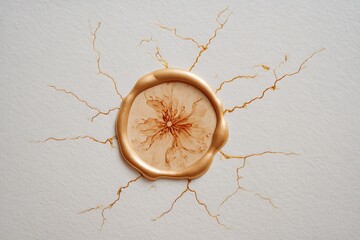 stamp background in the colorful solid background having great legacy with funny background 