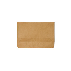 A simple brown envelope, commonly used for mailing or storing documents.