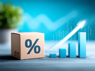 Business growth, percentage increase