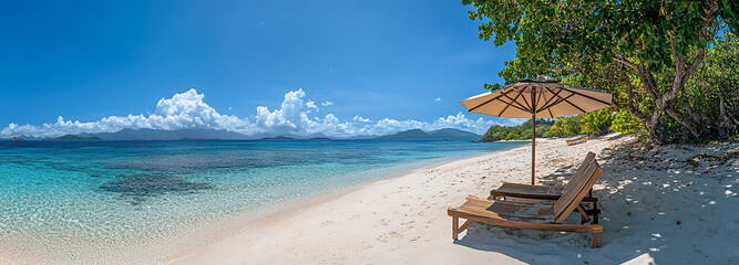 Straw Hat and Sunglasses Resting on Sandy Beach

