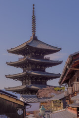 Obraz premium kyoto temple