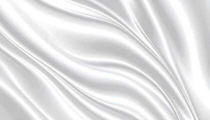 Naklejka premium White Silk Drape Background Texture.