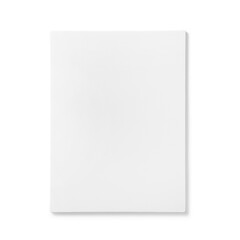 A blank white sheet of paper, suitable for writing, printing, or drawing.