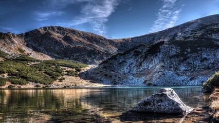lake in the mountains