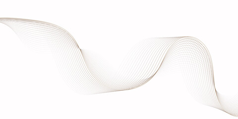 delicate wave pattern of fine lines gracefully flows across a bright white background creating a soft effect lines creating a wave like design.