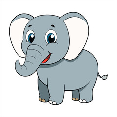 Obraz premium World elephant day social media post banner template for wildlife nature