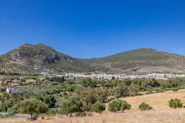 Cadiz, Andalusia, Spain. The Spanish village of Zahara de la Sierra.