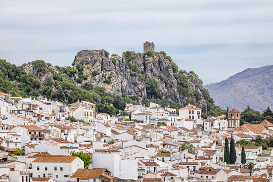 Algatocin, Malaga, Andalusia, Spain. Mountain village.