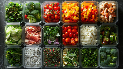 A clear instructional guide for preparing a diabetes-friendly meal using the reverse eating order: begin with a pre-meal box of vegetables, proteins, and fats, then consume carbohydrates separately...