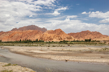 landscape, desert, mountain, sky, nature