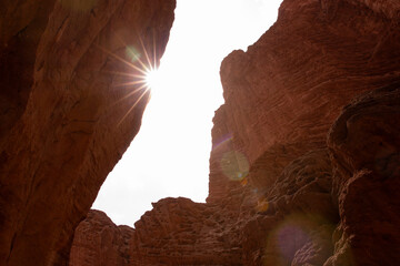 canyon, Danxia landform, Yadan landform, Xinjiang, Devil City, desert, adjacent, weathered, eroded, damaged, destroyed