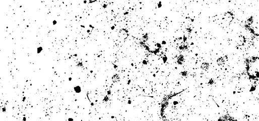 Grunge dust texture on clean white background, scattered speckles, grainy particles, vintage film effect, distressed overlay, subtle noise, high contrast, abstract dirty texture.