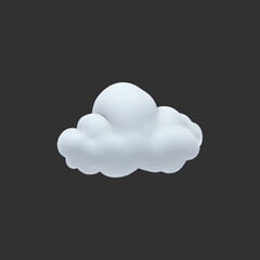 3D Puffy Cloud: A Realistic Render for Design Projects