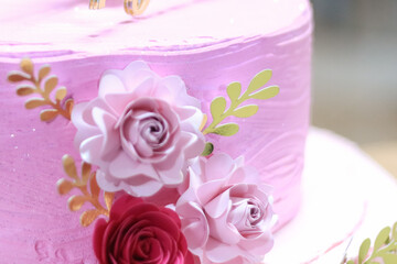 Festa de 15 anos cor de rosa