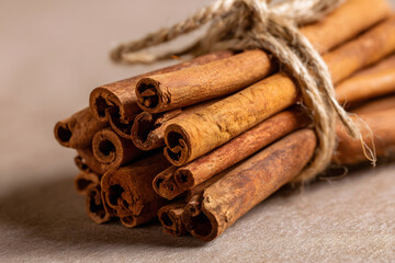 Bundle of Cinnamon Sticks with Rustic Charm