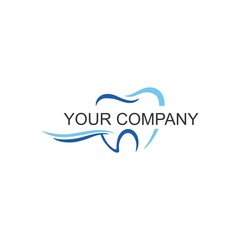 dental wave abstract logo