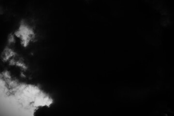 Black and white night sky background with stars, minimalist abstract sky texture for design and artistic concepts