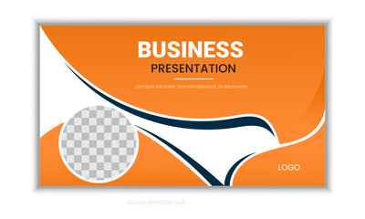 Professional business PowerPoint presentation slides template design. Infographic elements template set for web, print, annual report use for modern company profile