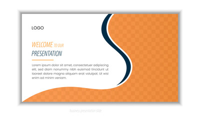 Professional business PowerPoint presentation slides template design. Infographic elements template set for web, print, annual report use for modern company profile