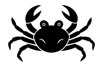 crab isolated on white