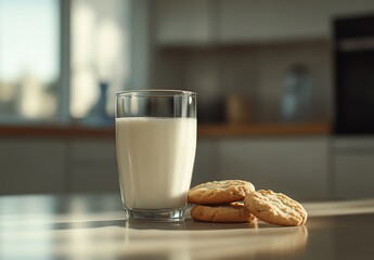Milk and Cookies Kitchen Sunlight.