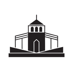 Super Positioned Skyscraper Silhouette Vector