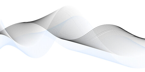 Digital frequency equalizer. digital Stylized line art background. wavy stripes on white background isolated. Creative line art. curve blend lines. Vector illustration. dynamic waves, Modern, Tech, 3D