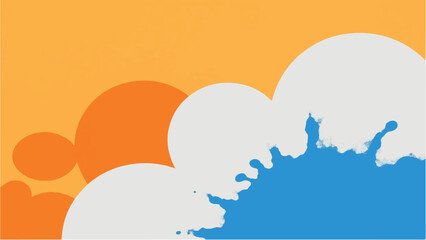 Multicolor Paint Splatter. Colorful Paint Splashes. Vector Illustration of Multicolor Splashes.	