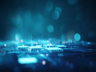 Abstract circuit board design (2)