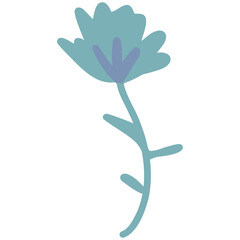 Pastel Floral Bundle | Minimalist Cute Flower PNG 