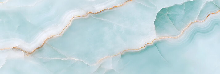 Abstract blue agate with natural golden streaks. Sophisticated stone texture for backgrounds or creative designs. Calming and organic pattern.