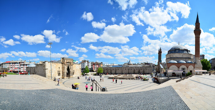 View from Sivas, a historical city in Turkey. - Powered by Adobe